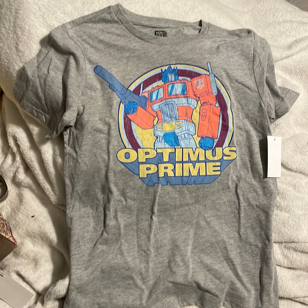 Optimus Prime kids’ tee NWT, sz large (10-12)